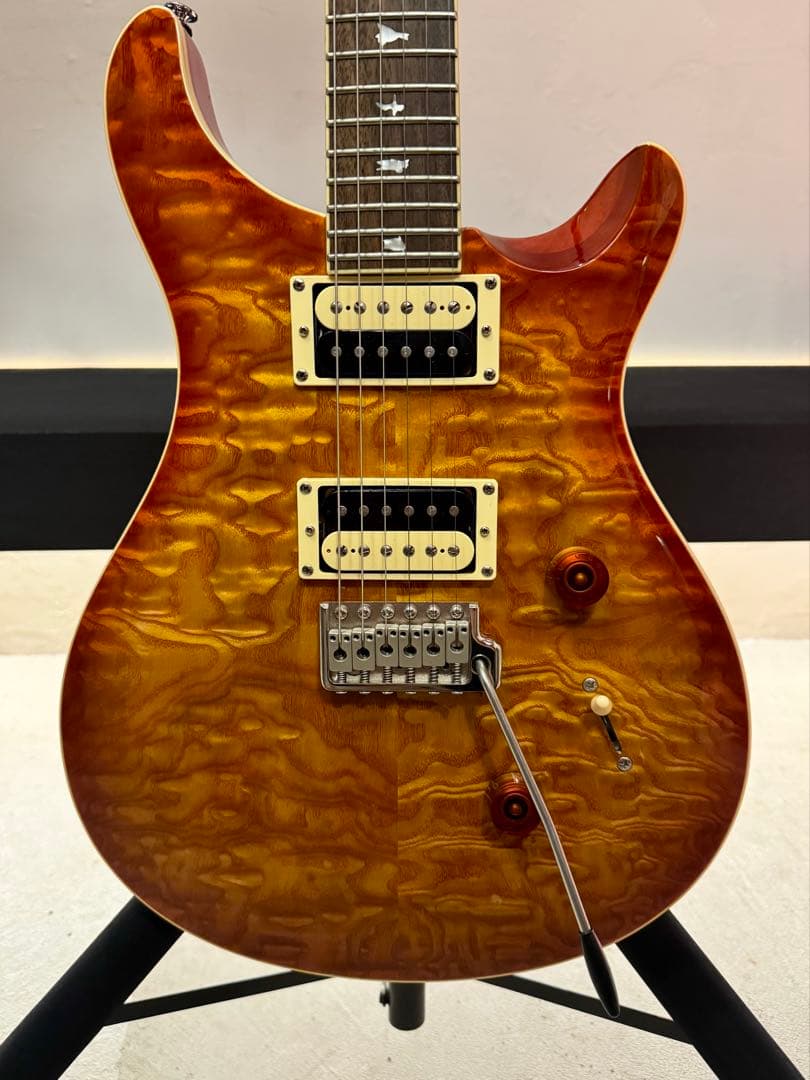 極美品　PRS Custom SE24 Exotic Burled Ash