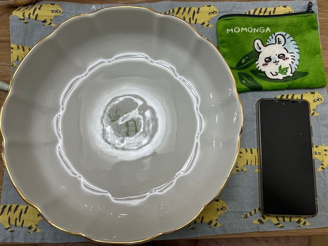 【超激レア】　任侠　土佐犬　記念品　深皿　008