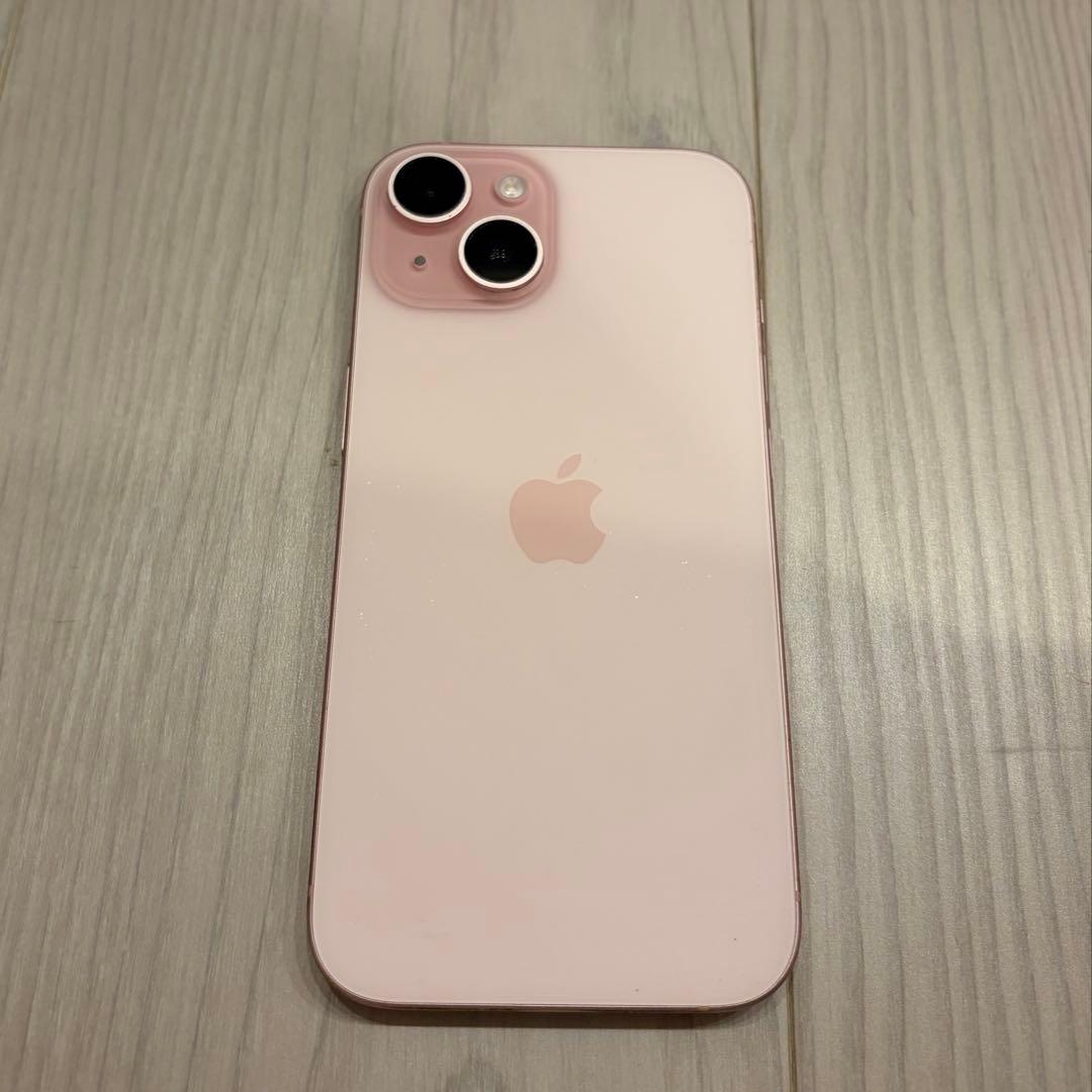 美品　iPhone15 128GB ピンク　apple 箱あり