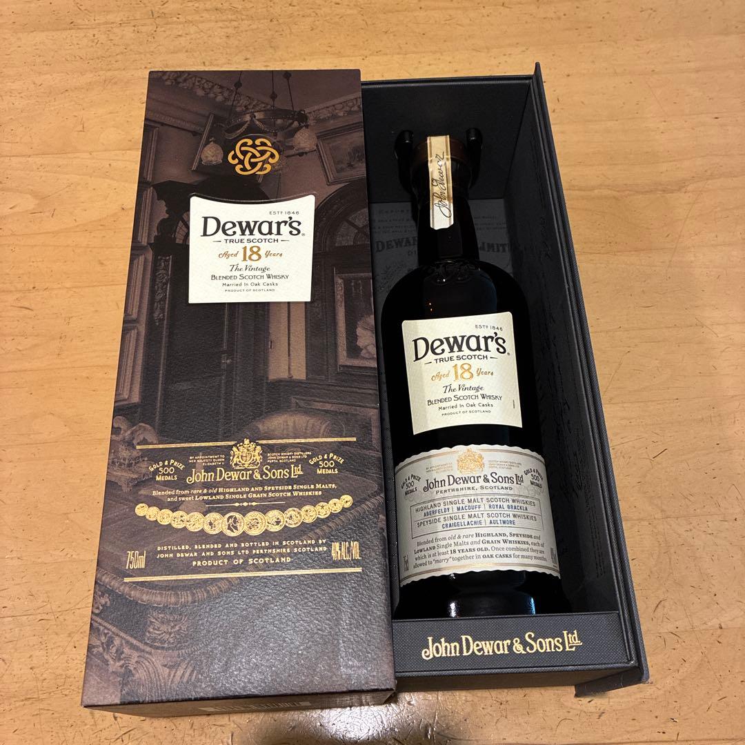 ウイスキー Dewar's 18 Years Old 750ml
