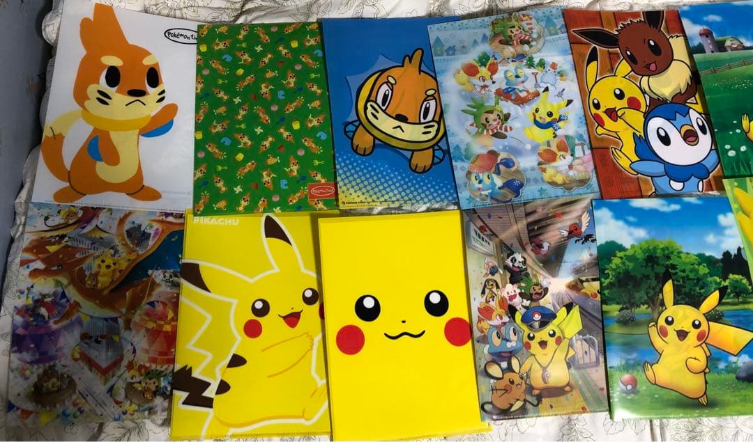 【バラ売可】ポケモンセンター　限定ほか68種　クリアファイル　専用フォルダ2種