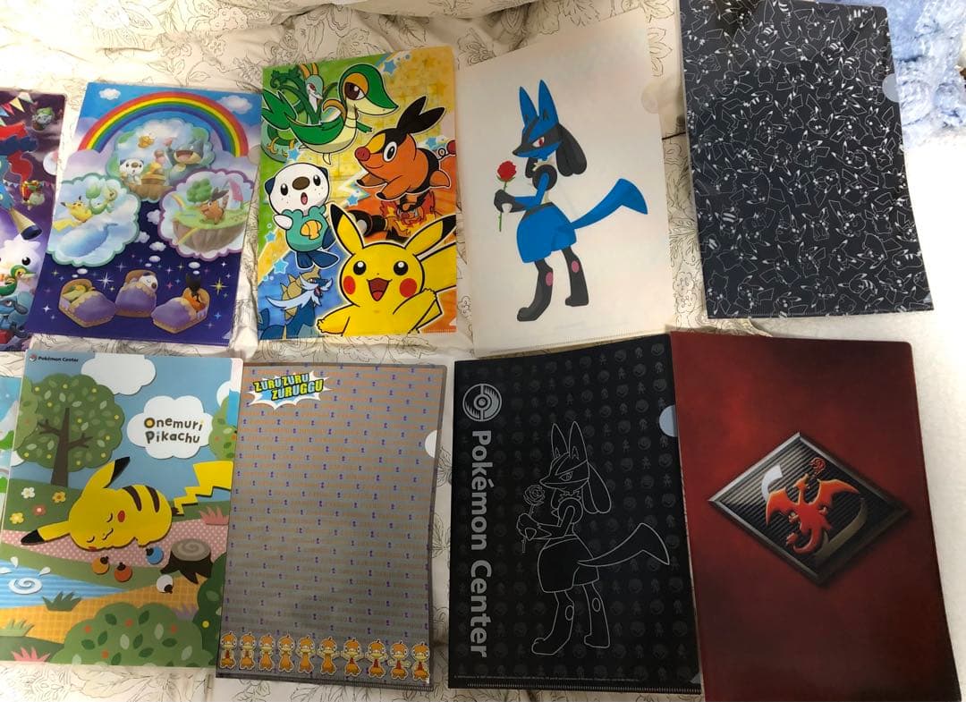 【バラ売可】ポケモンセンター　限定ほか68種　クリアファイル　専用フォルダ2種