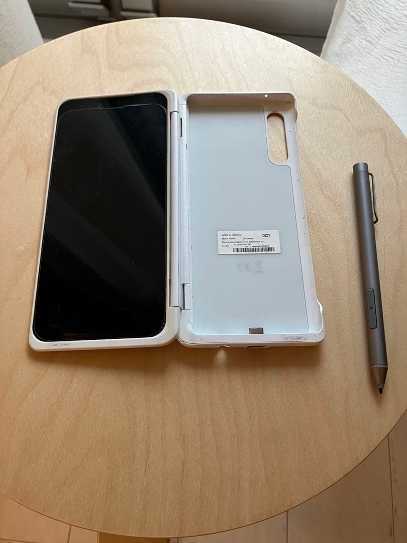LG Velvet L52-A デュアルスクリーン スタイラスペン充電コネクタ付