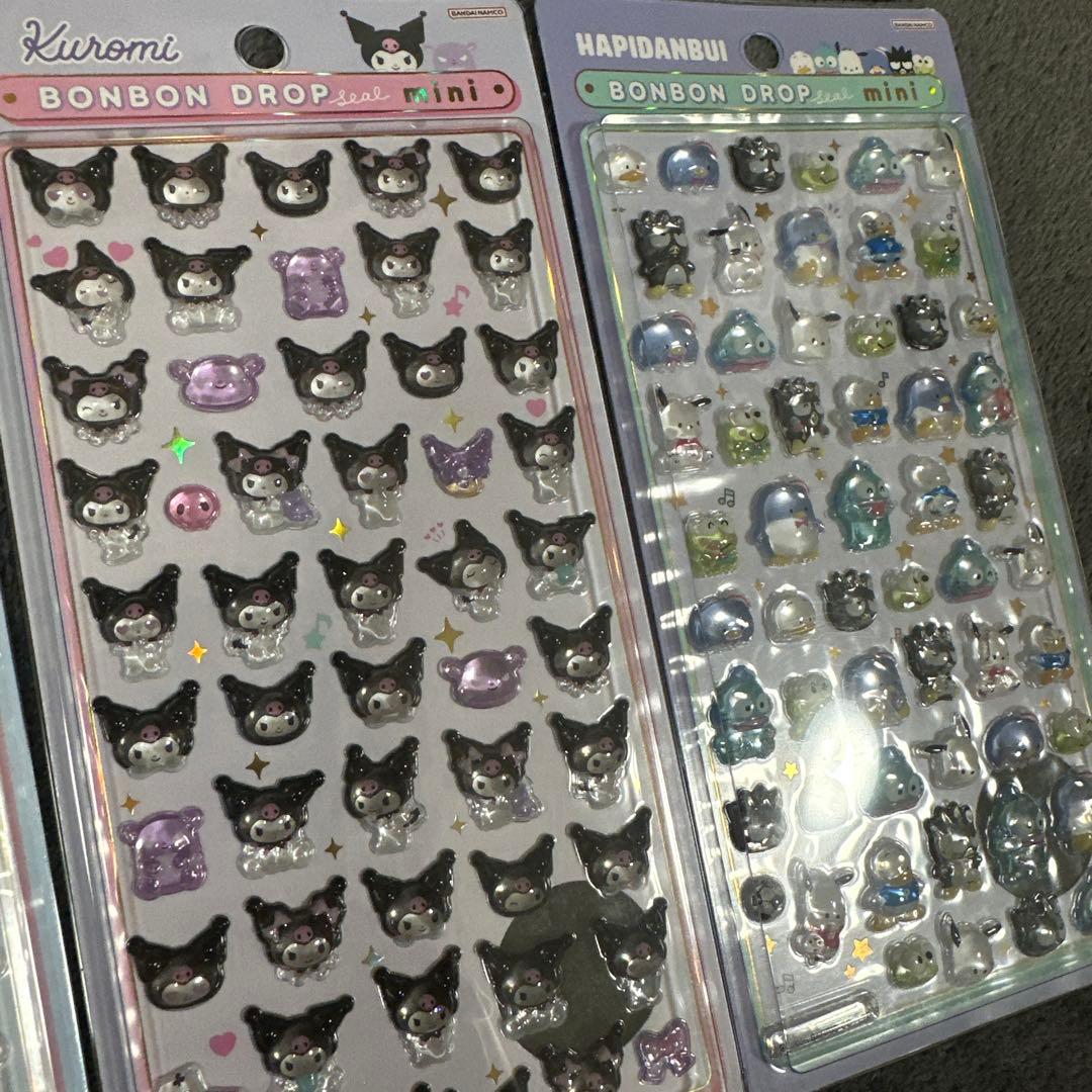 【正規品】 ボンボンドロップシール ミニ　サンリオ　コンプリート