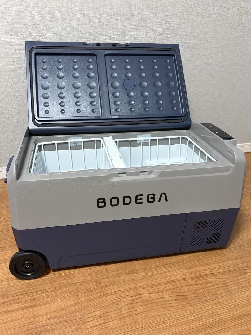 【防災にも】車載 冷蔵庫 冷凍庫 60L BODEGA クーラーボックス