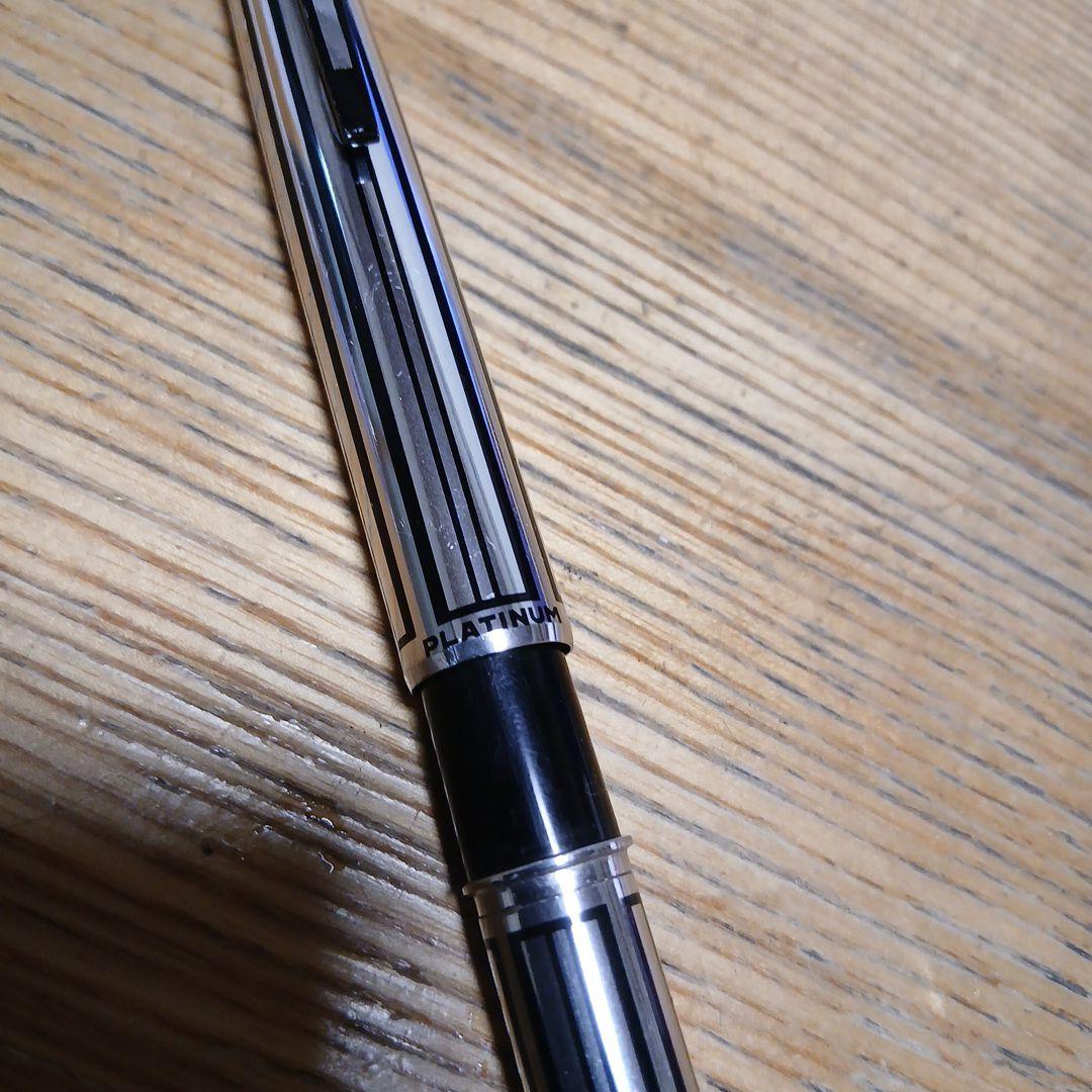 【希少】Platinum【ジャンク品】 万年筆　ペン先18K-W.G