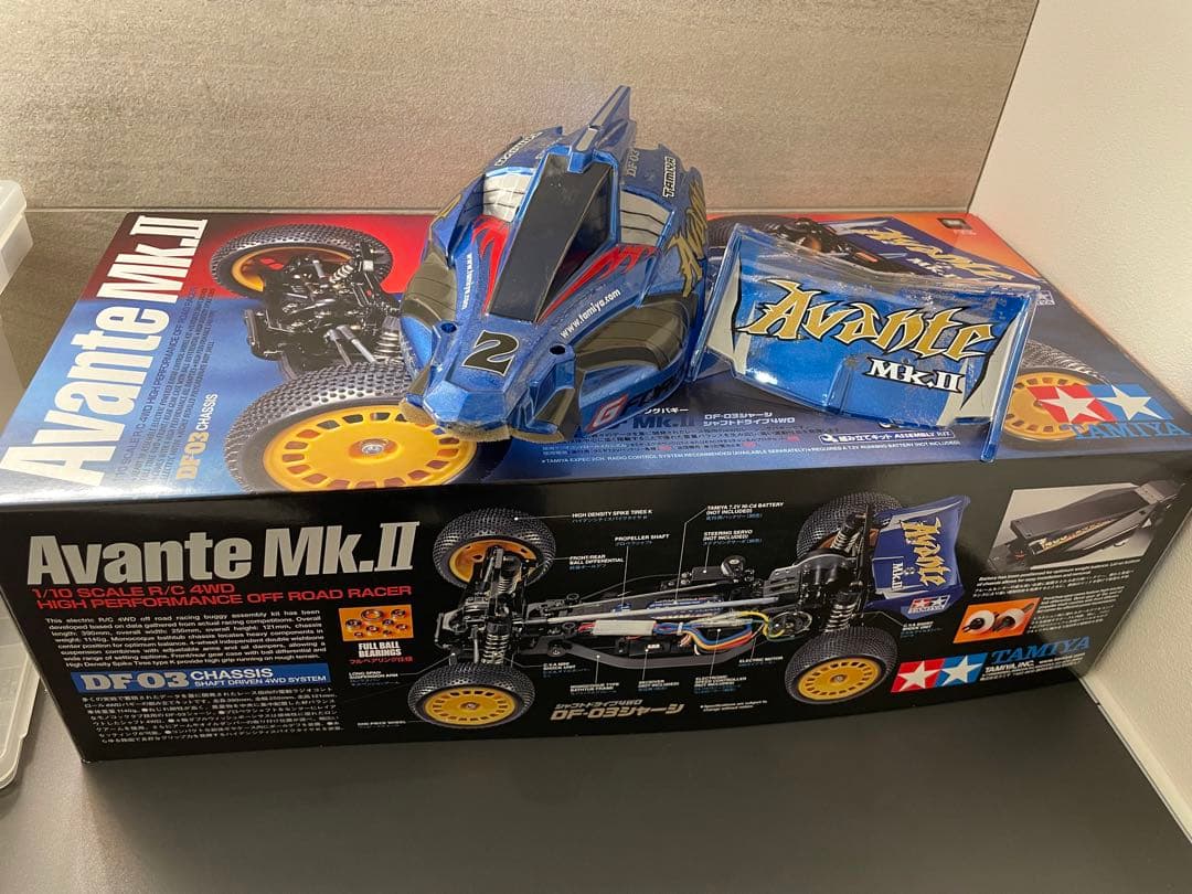 タミヤ 1/10 電動RCカーシリーズ No.387 アバンテMk.II