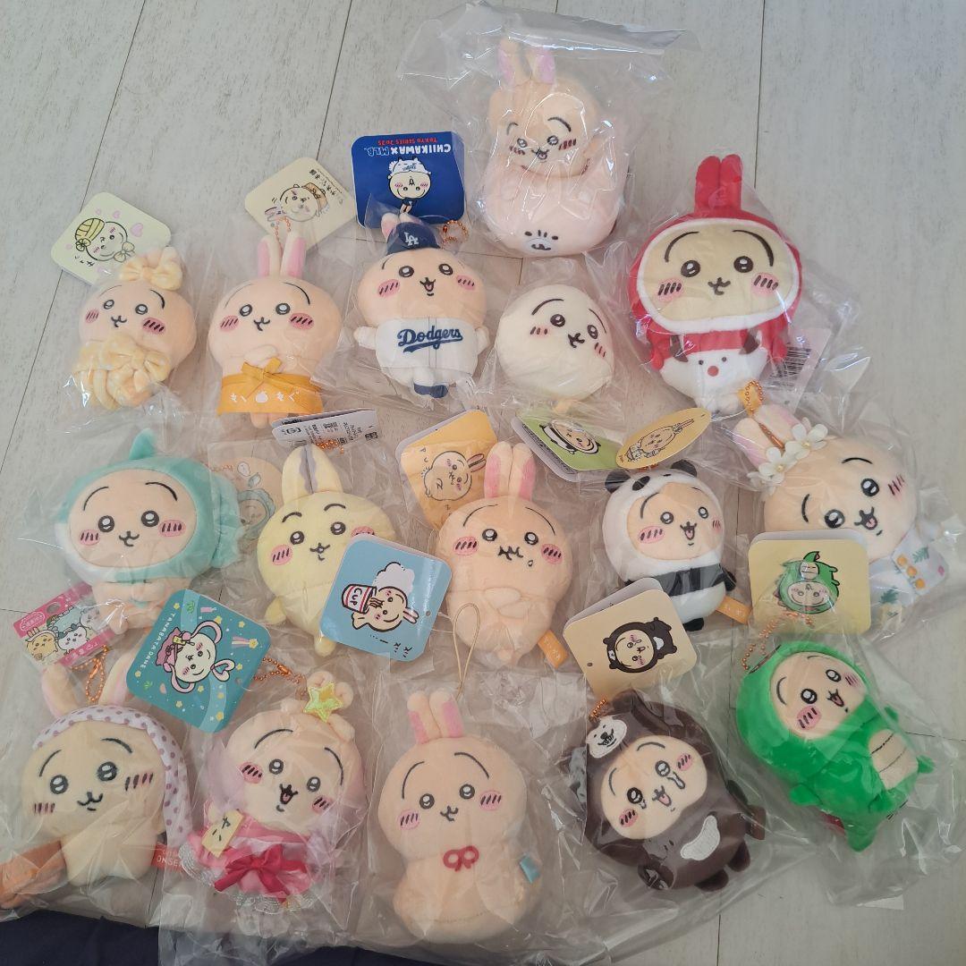 ちいかわ　うさぎ　マスコット　まとめ売り　１６点　バラ売り不可❌　正規品