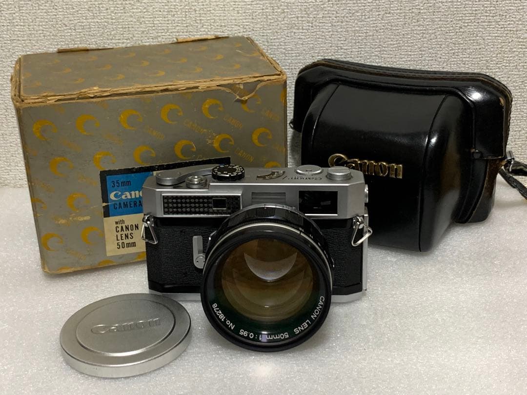 フィルムカメラ Canon 7 50mm 1:0.95