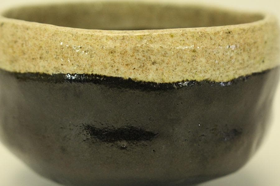 茶道具 黒楽茶碗 小服 茶箱仕組 美品(BB480)