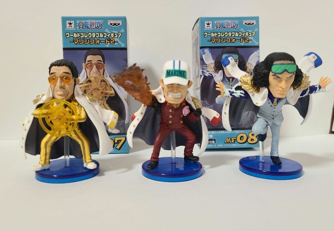 ワンピース　ワーコレ　マリンフォード2 　三大将　3体セット
