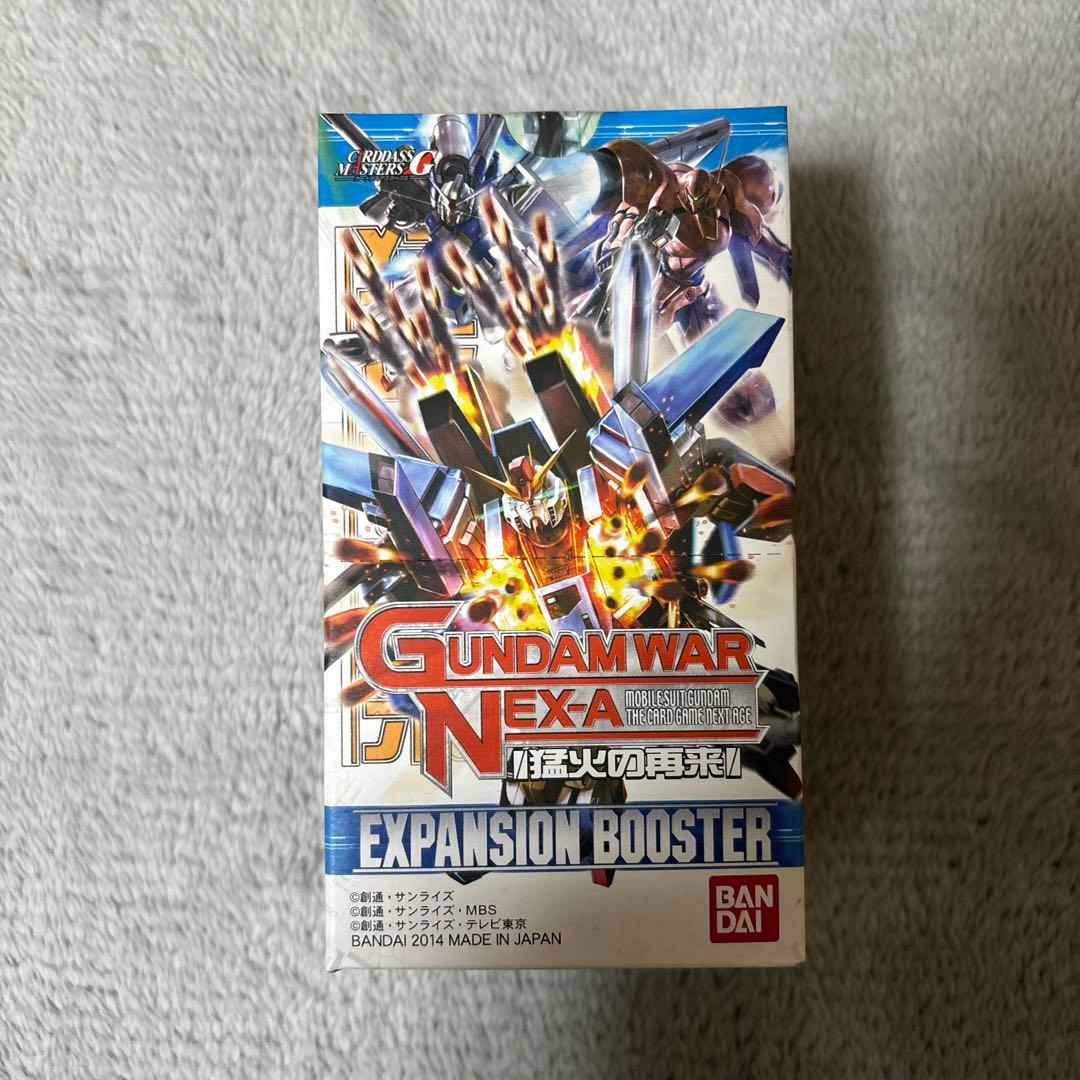 ガンダムウォー　猛火の再来　未開封　BOX テープ付き　①