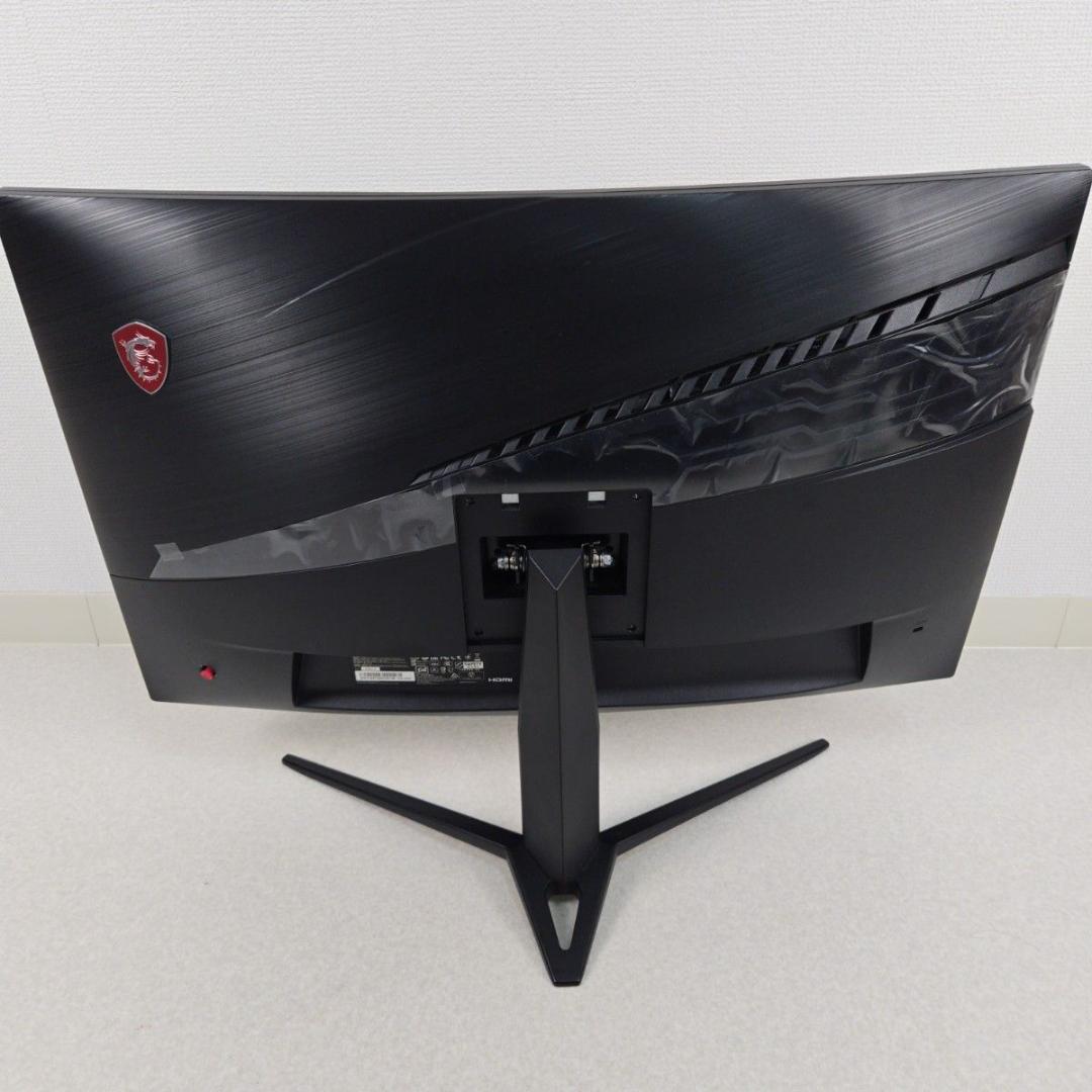 【美品】MSI 湾曲ゲーミングモニター MAG272C 165Hz 27型
