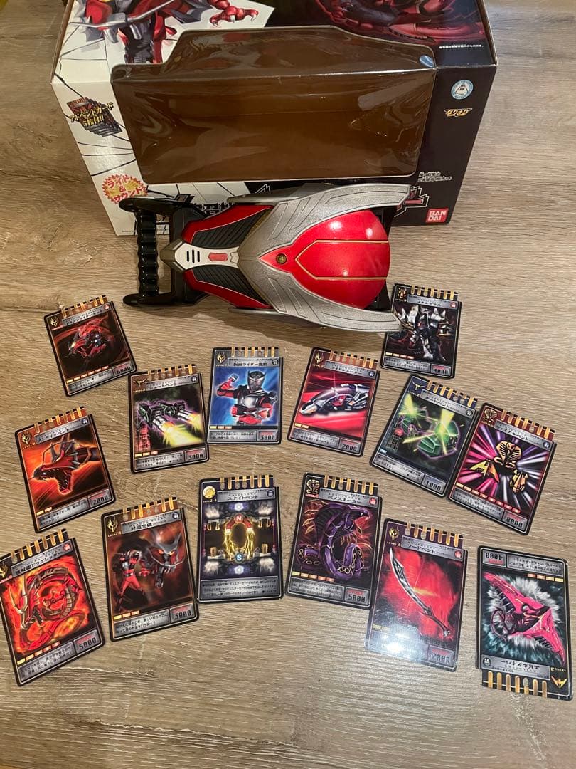 【2002年】仮面ライダー龍騎ドラグバイザー　カード付き