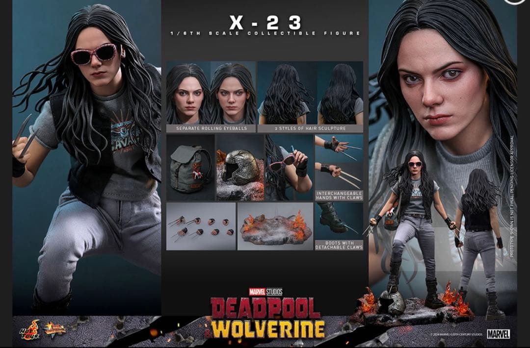 新品未開封　デッドプール＆ウルヴァリン　X-23