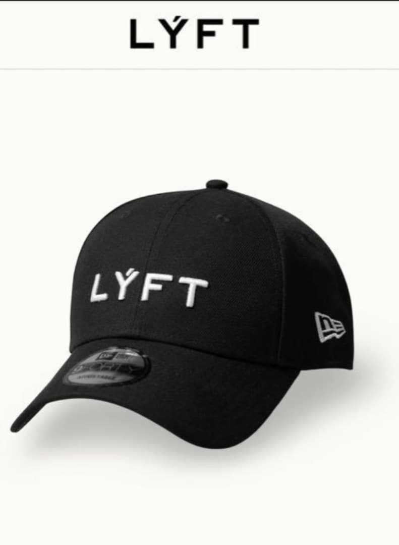 【新品/未使用】LÝFT×NEW ERA 9FORTY-BLACK