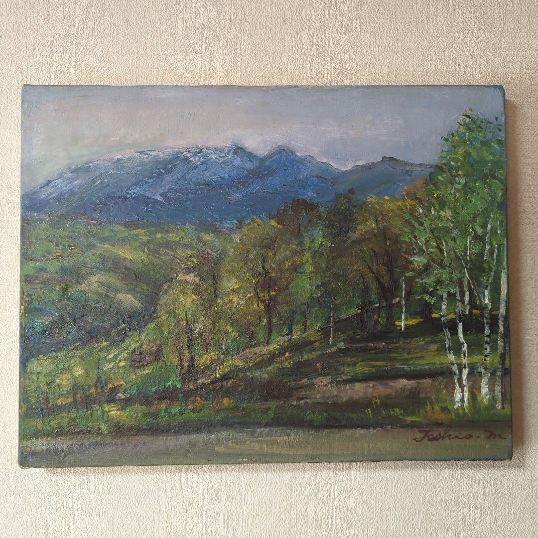 F6号油彩画（額縁なし)No.63