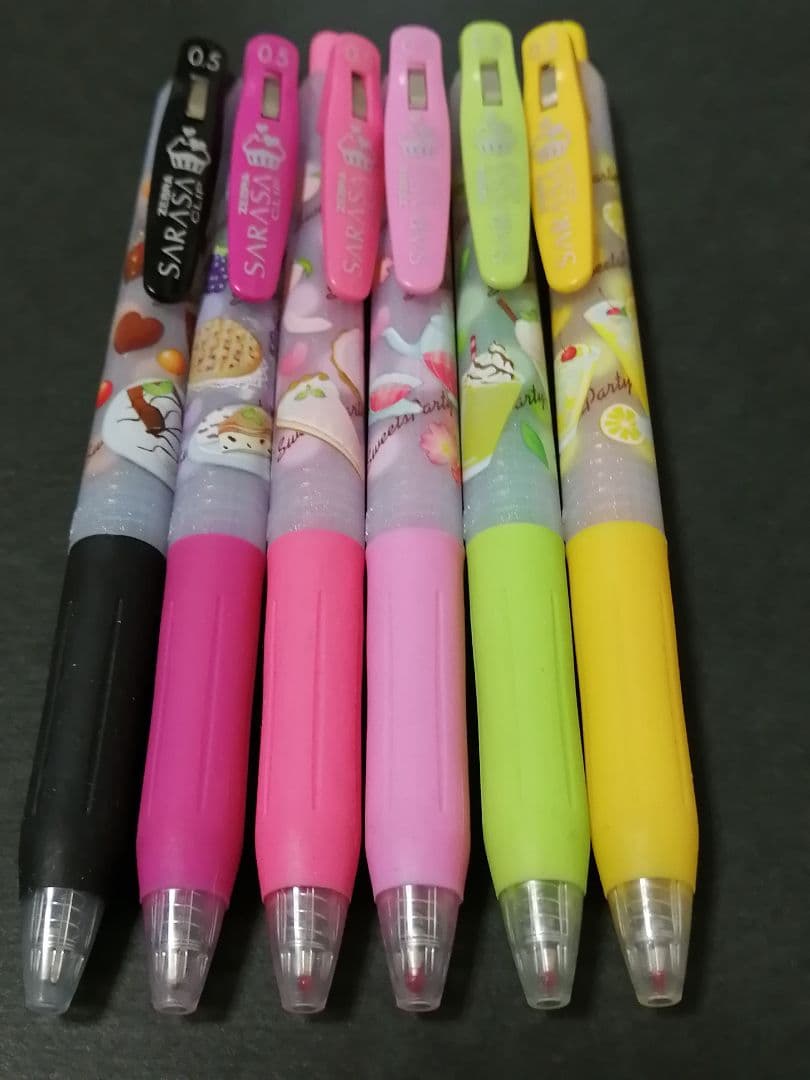 SARASA サラサクリップボールペン　スウィーツパーティー　6本　限定　サラサ