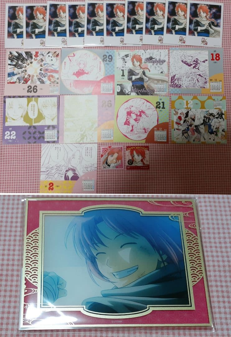 銀魂 神威 アクリルボード 水魂カレンダー 365日ステッカー 他 まとめ売り