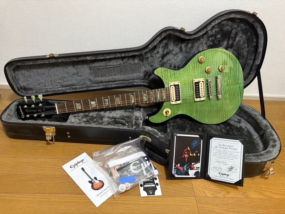 ギター Epiphone / Tak Matsumoto DC Aqua Blue