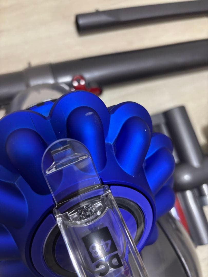 Dyson DC48 サイクロン式掃除機 セット　正常動作確認済み　グレーと青