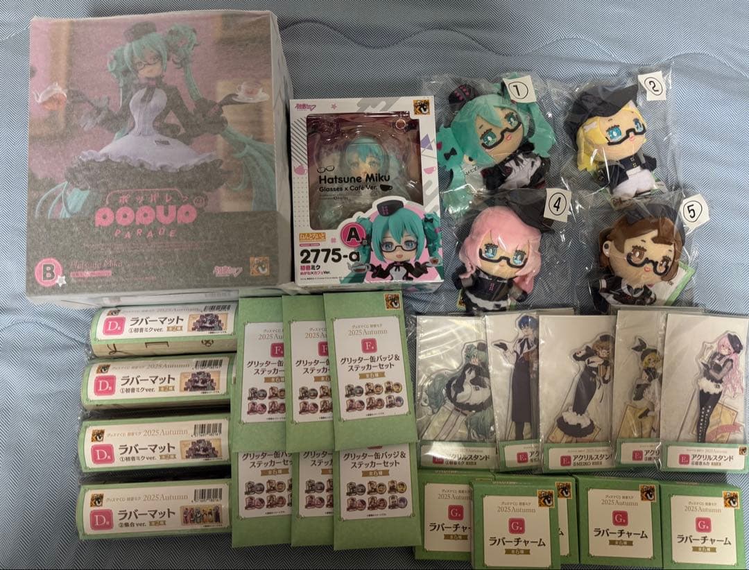 グッスマくじ　初音ミク2025 A賞ねんどろいど、B賞フィギュア、その他セット