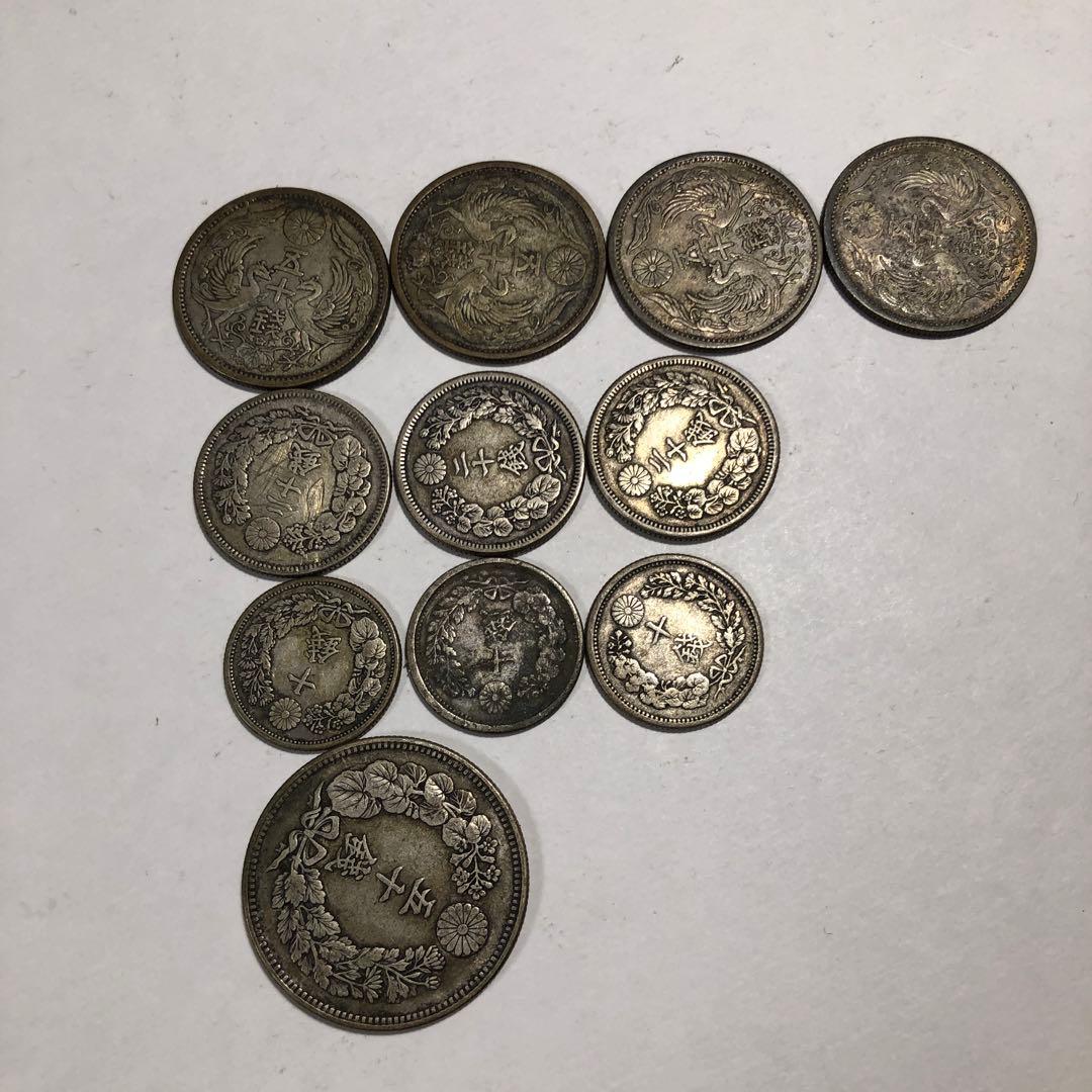 モ*ー様 13034 日本 旧貨幣 銀製  セット