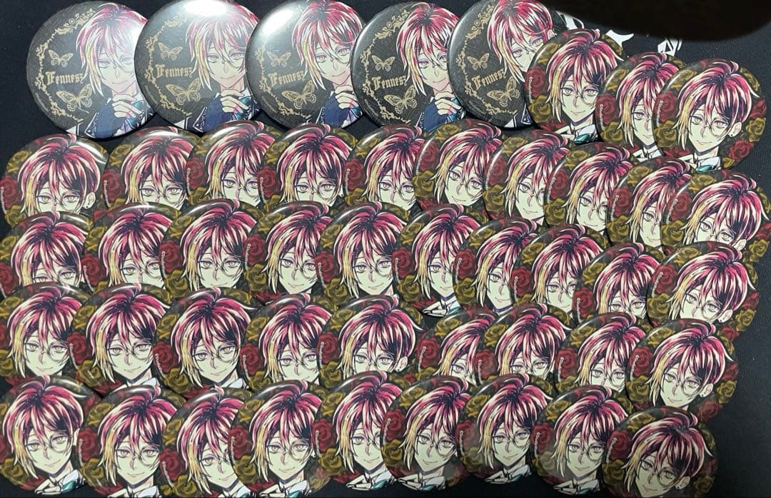 あくねこ フェネス 缶バッジ アクスタ ブロマイド