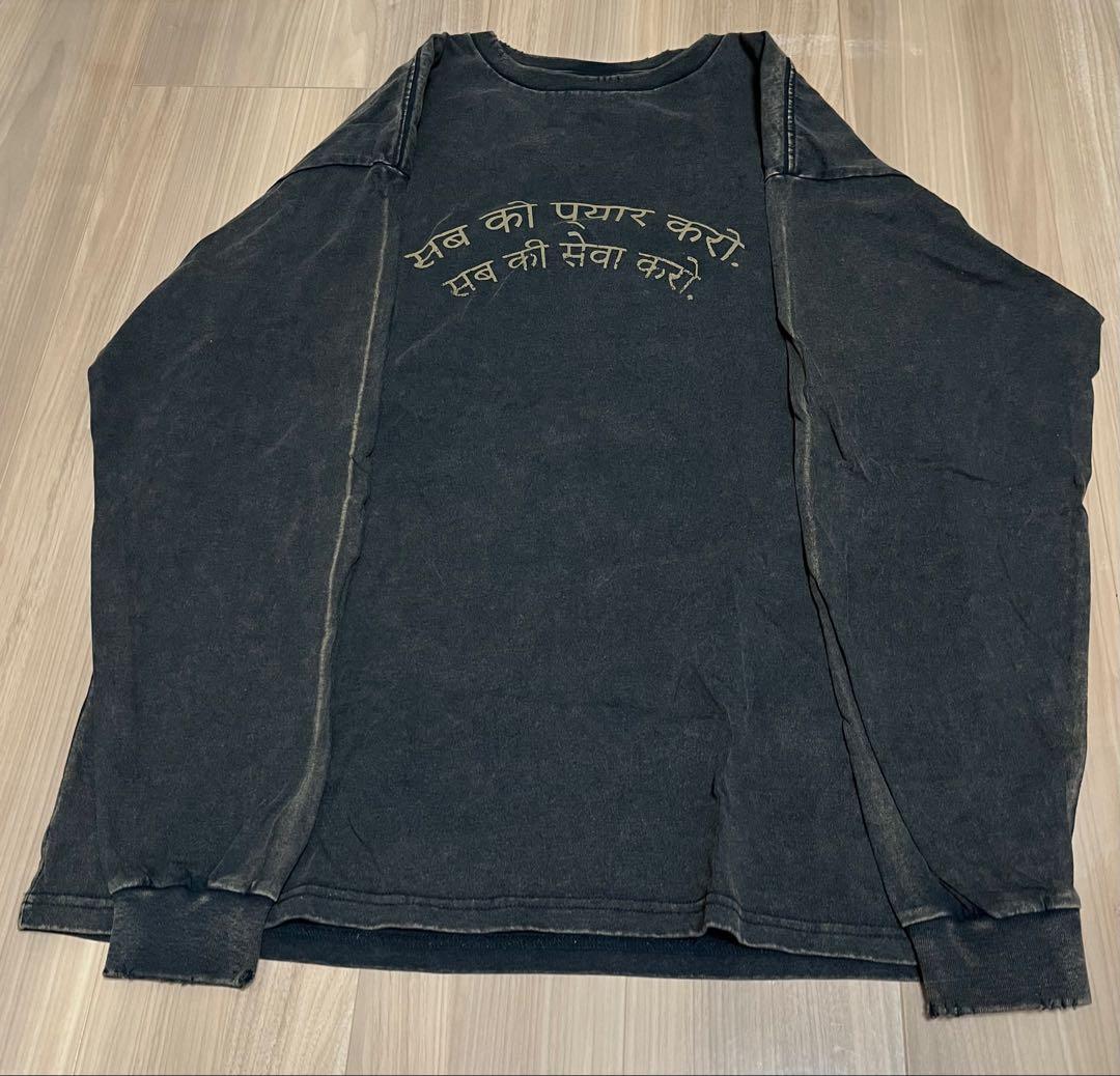 【現在非売品】　藤井風　ライブ　ツアー　参戦服 長袖 ダメージ加工　XLサイズ