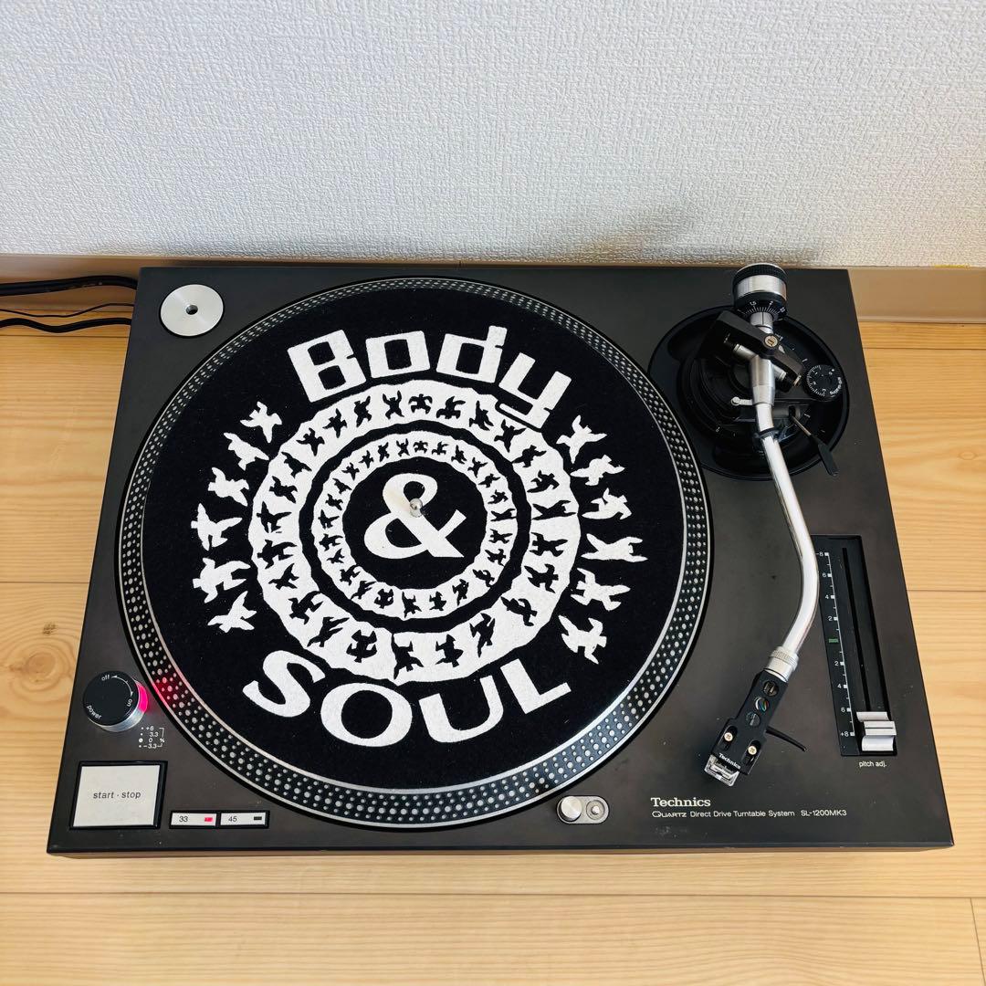 動作品　Technics SL-1200 MK3 テクニクス　レコードプレーヤー