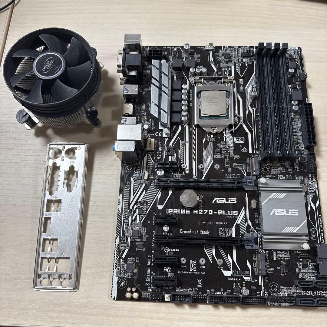 3⭐️CPU Core i7-7700とASUS PRIME H270-PLUS