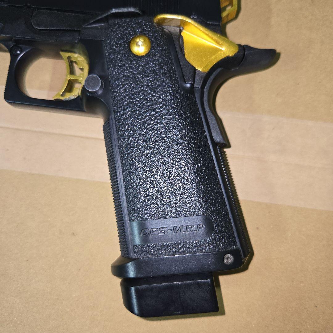 東京マルイ ガスガン　ハイキャパ5.1 ゴールドマッチ　マガジン2個付