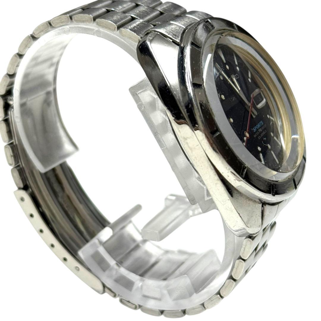 希少 完動品 セイコー 5スポーツ 5126-8100 自動巻 ヴィンテージ