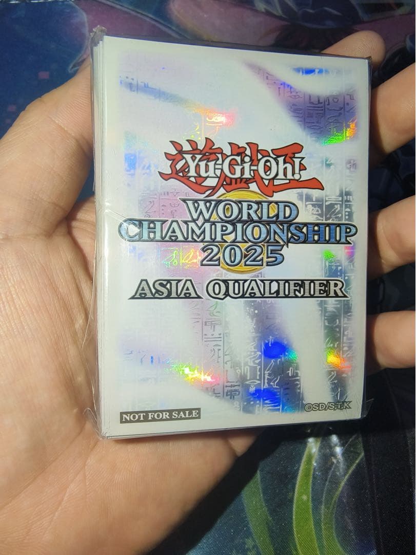 遊戯王 アジア WCQ 2025 白 スリーブ