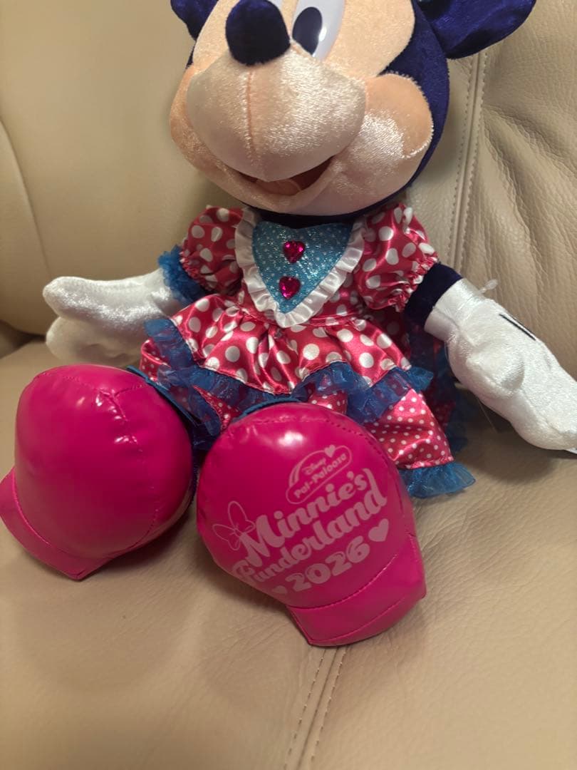 ❤︎ミニー・パルパルーザ❤︎ミニーぬいぐるみ&ミッキー&ミニーぬいぐるみバッチ❤︎