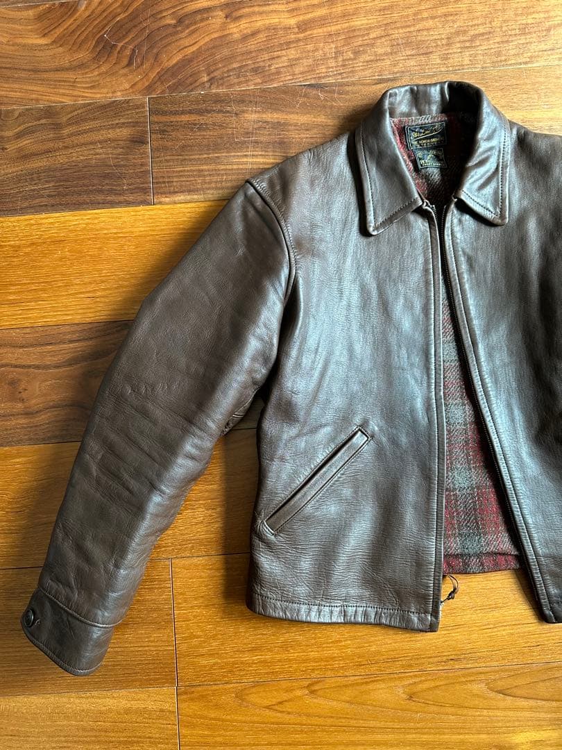 Atlast&co アットラスト 670 レザージャケット