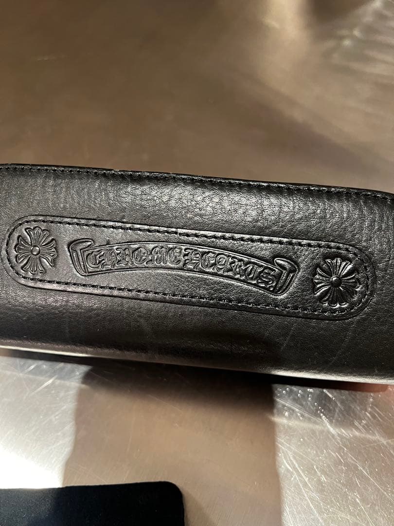 CHROME HEARTS メガネケース/眼鏡ケース/ダガージップ　美品