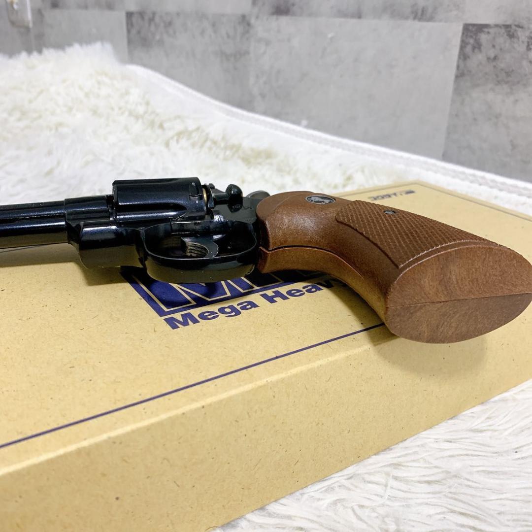 美品 コクサイ ニューコルトコンバットパイソン 3インチ MHWウッディグリップ