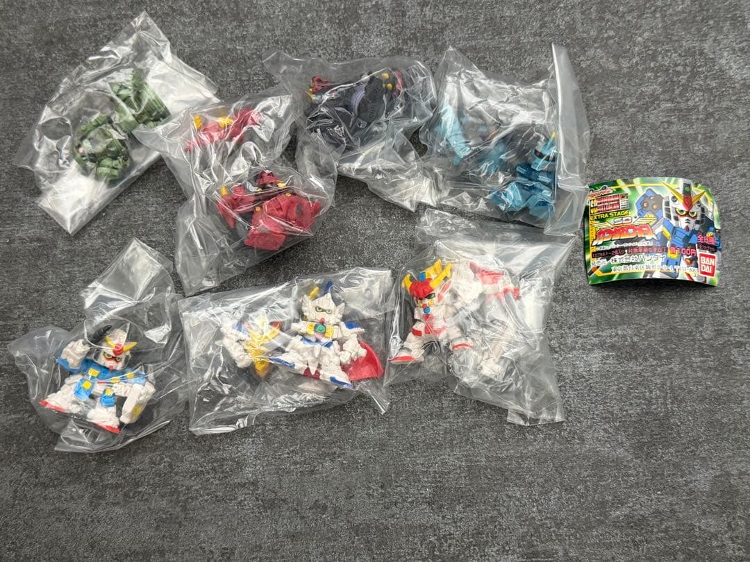 新品未使用ガンダムフォース8種コンプリートセット　SDガンダムフルカラーガチャ