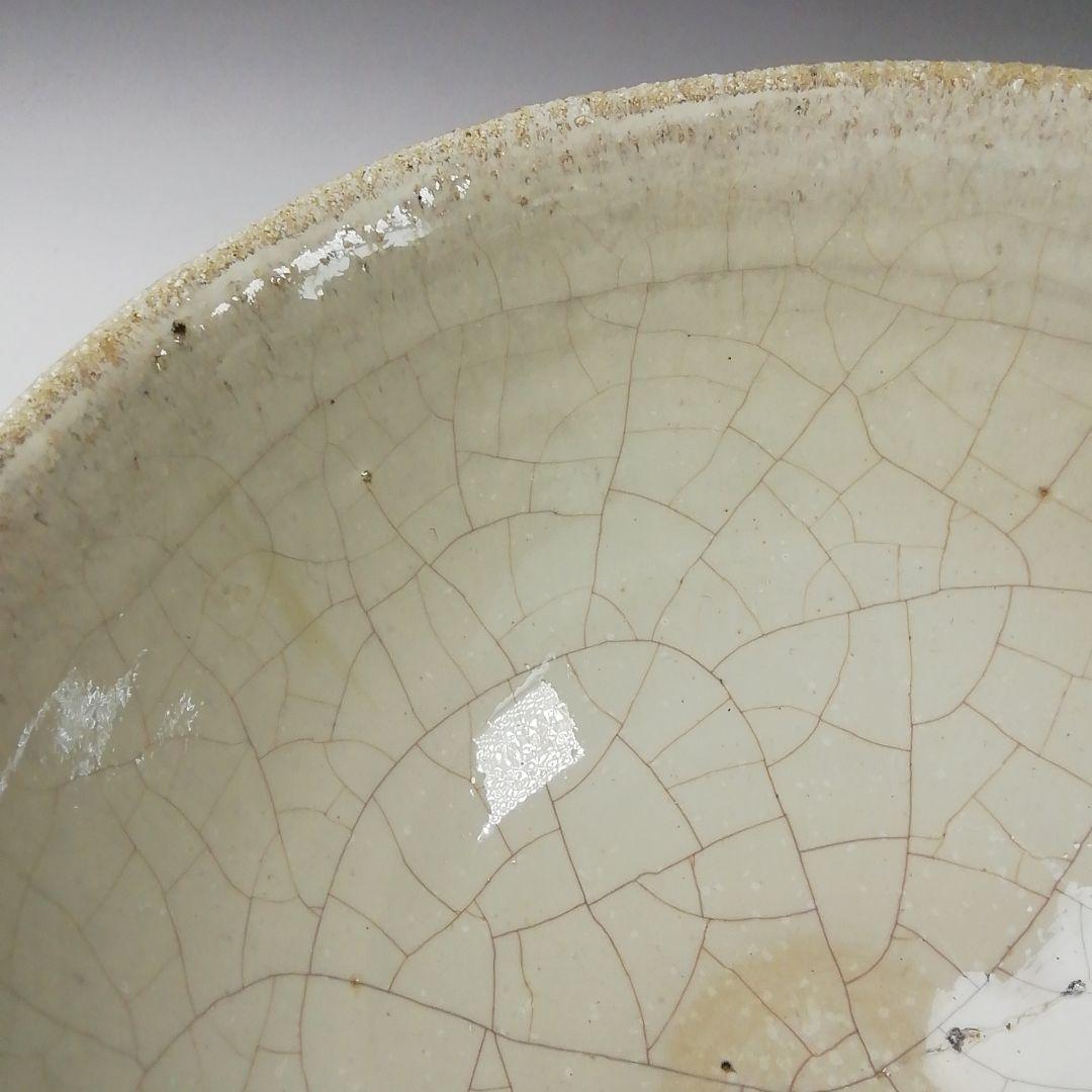 Ｔ１５３　茶碗　『斑唐津茶碗』『帆柱窯　中嶋紀文』　共箱　抹茶碗　茶道具