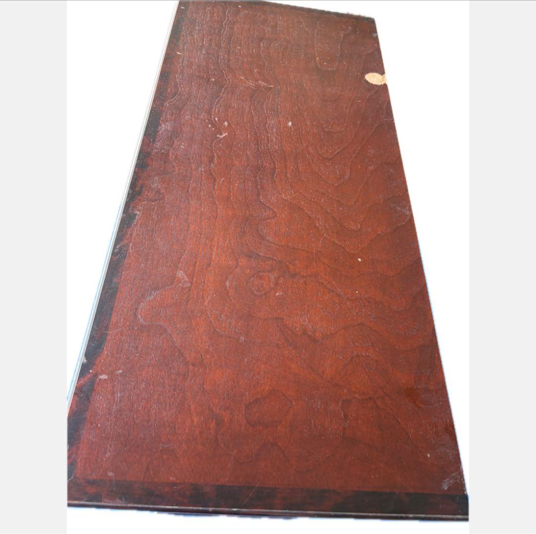 【木製ガラスキャビネット】レトロ収納棚／ガラス扉＆引き出し付き