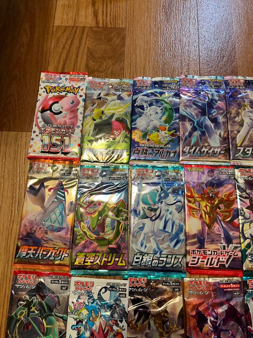 ポケモンカード引退品 絶版パックまとめ売り