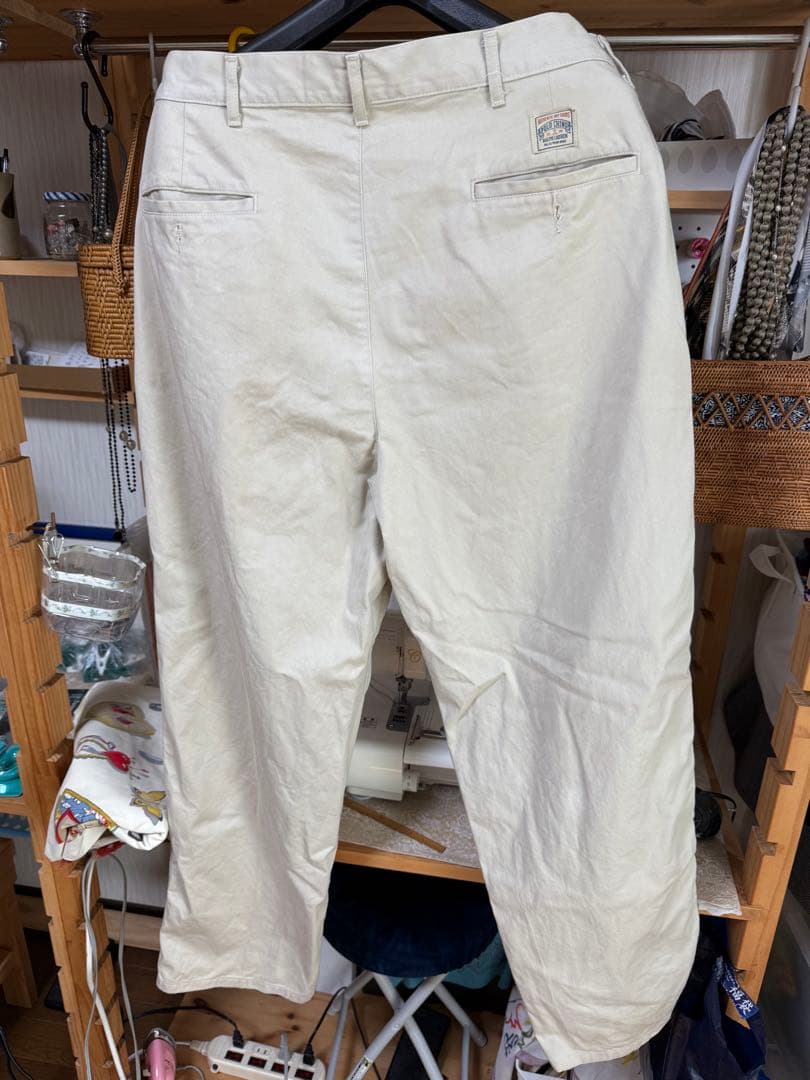 90's ラルフローレン チノ　初期タグ　34✖️30 USA製