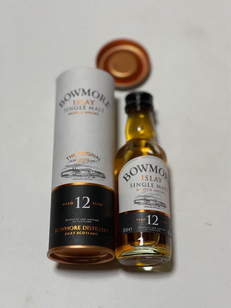 BOWMORE ボウモア　１２年　シングルモルト　５０ml