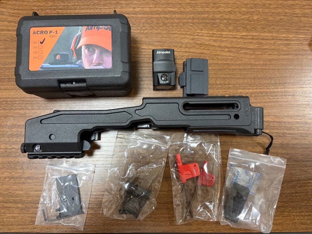 れ*む様 B&T USW-G17 カービンキット　ARCO P-1リアサイト