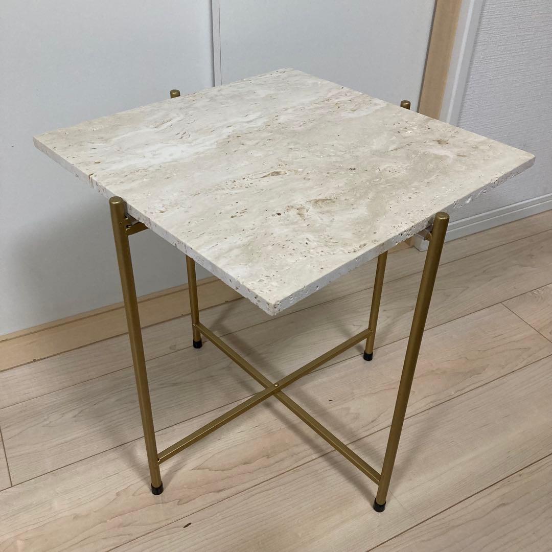 サイドテーブル　大理石　ART OF BLACK サロン