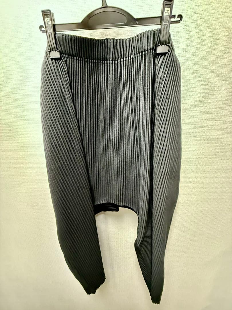 美品HOMME PLISSÉ ISSEY MIYAKE サルエルブラックサイズ3
