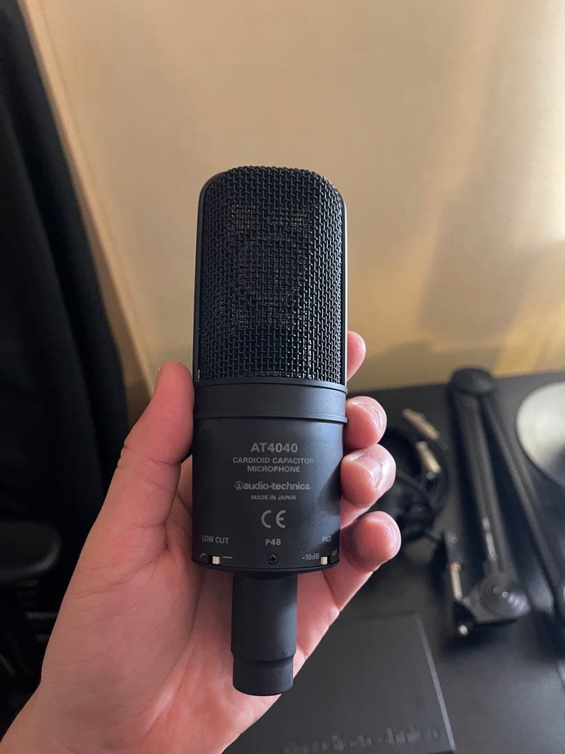 【マイク】AT4040 Audiotechnica - コンデンサーマイク