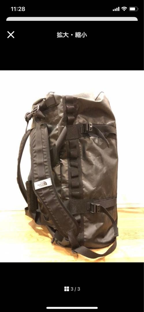 THE NORTH FACE ボストンバッグ ブラック