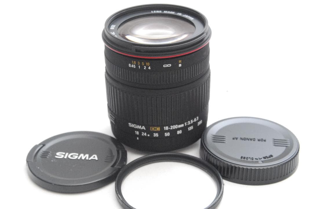 SIGMA DC 18-200mm 1:3.5-6.3 (良品）